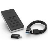 Verbatim Store'n'Go USB Type-C 3.2 Gen 1 (3.1 Gen 1) Zwart, Zilver