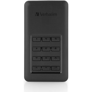 Verbatim Draagbare SSD Store 'n' Go met toetsenblok 256 GB