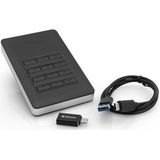 Verbatim Store'n'Go externe harde schijf USB Type-C 3.2 Gen 1 (3.1 Gen 1) Zwart, Zilver