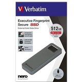 Verbatim Executive Fingerprint Secure - 512GB - SSD - USB-C