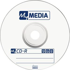 MyMedia CD-R 52x 700MB - 50 Stuks - Wrap