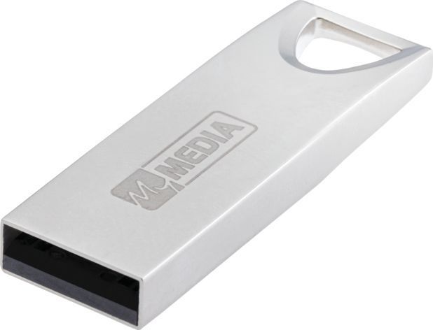 MyMEDIA My Alu USB 2.0 Drive USB-stick 32 GB Zilver 69273 USB 2.0