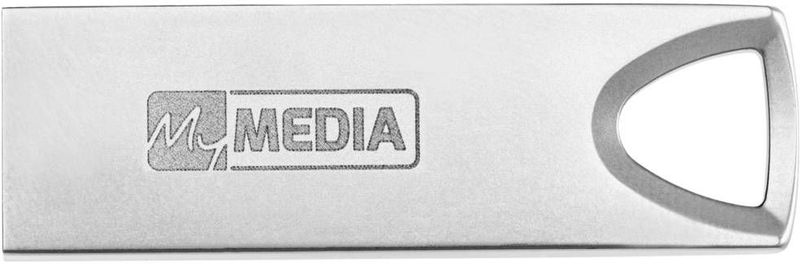 MyMEDIA My Alu USB 2.0 Drive 69274 USB-stick 64 GB USB 2.0 Zilver