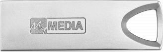 MyMEDIA My Alu USB 3.2 Gen 1 Drive USB-stick 64 GB Zilver 69277 USB 3.2 Gen 1 (USB 3.0)