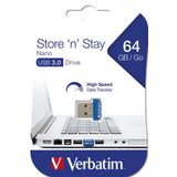 Verbatim USB Stick - 64GB - Blauw - USB 3.2