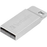 Verbatim Metall-Gehäuse USB-stick 32 GB Zilver 98749 USB 2.0