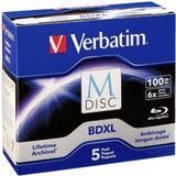 Verbatim BDXL 100GB 4X 5 stuk(s)