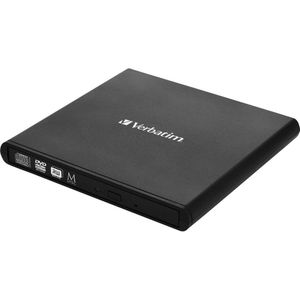 Verbatim Slimline CD/DVD optisch schijfstation DVD-RW Zwart