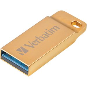 Verbatim Metal Executive USB 3.0 stick, 32 GB - goud Papier 99105