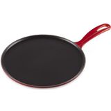 Le Creuset - Pannenkoekenpan Tradition - Kersenrood - Gietijzer