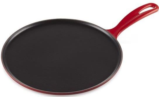 Le Creuset - Pannenkoekenpan Tradition - Kersenrood - Gietijzer