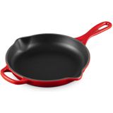 Le Creuset - Skillet - Kersenrood - Geëmailleerd Gietijzer