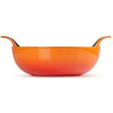Le Creuset - Gietijzeren Balti-pan - Oranjerood - 24cm