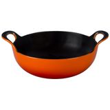 Le Creuset - Gietijzeren Balti-pan - Oranjerood - 24cm