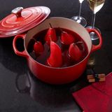 Le Creuset - Signature Braadpan - Kersenrood - Gietijzer - 4,2 l - 24 cm