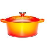 Le Creuset - Signature - Braadpan - Oranjerood - Gietijzer - Ø 24 cm