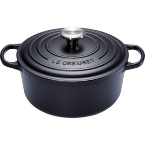 Le Creuset Signature Braadpan - 5,3 l - Ø 26 cm - Zwart