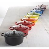 Le Creuset - Signature - Ovaal - Oranjerood - Gietijzer