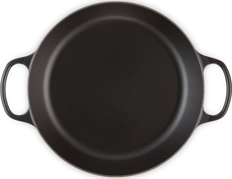 Le Creuset Campagnard Signature 'Mat Zwart' ø30cm / 3.5L