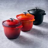 Le Creuset - Cocotte Every - Aardewerk - Ronde Bodem - 20 cm