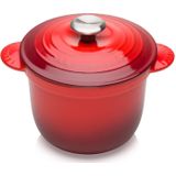 Le Creuset - Cocotte Every - Aardewerk - Ronde Bodem - 20 cm