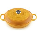 Le Creuset - Signature Campagnard Braadpan - Nectar - Gietijzer - 30 cm