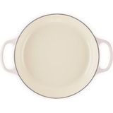 Le Creuset - Braadpan Signature - Campagnard - Shell Pink - Gietijzer