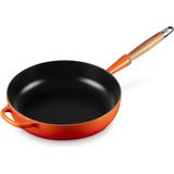 Le Creuset Hapjespan Signature - Oranjerood - Gietijzer - Ø28cm - 3,6L