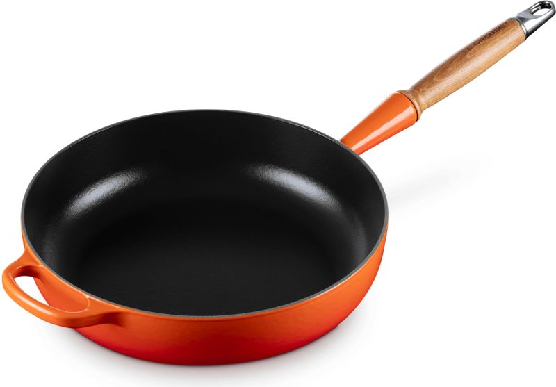 Le Creuset Hapjespan Signature - Oranjerood - Gietijzer - Ø28cm - 3,6L