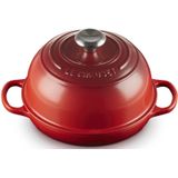Le Creuset - Broodpan - Kersenrood - Gietijzer - Ø24cm