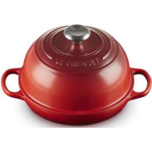 Le Creuset - Broodpan - Kersenrood - Gietijzer - Ø24cm