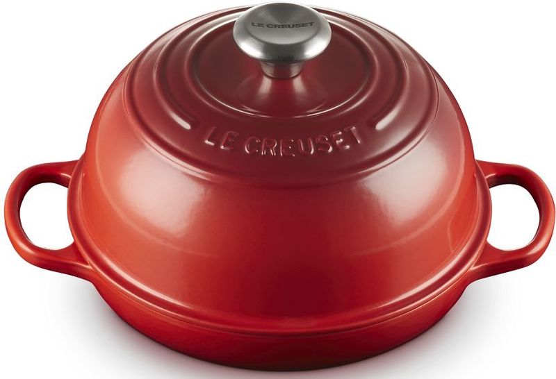 Le Creuset - Broodpan - Kersenrood - Gietijzer - Ø24cm