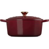 Le Creuset Braadpan Signature - Garnet - ø 20 cm - Gietijzer - 2.4 liter