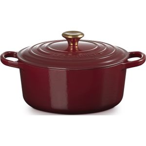 Le Creuset Braadpan Signature - Garnet - ø 20 cm - Gietijzer - 2.4 liter