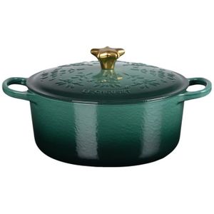 Le Creuset Signature Kerst Braad/Stoofpan Ø 24 cm - Artichaut