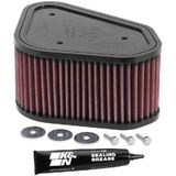 K+n - Kawasaki Ka-6503 - Luchtfilter - Compatibel met KAWASAKI KFX 700 en KVF 650