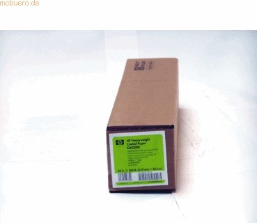 HP - C6029C - Inkjetpapier - Helderwit - Heavyweight Coated - 610 mm x 30,5 m