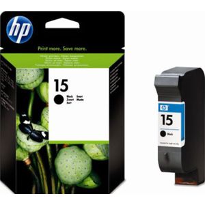 HP 15 (MHD Feb-23) zwart (C6615DE) - Inktcartridge - Origineel Hoge Capaciteit