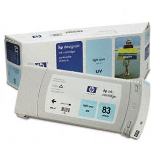 HP 83 (C4944A) UV inktcartridge licht cyaan (origineel)