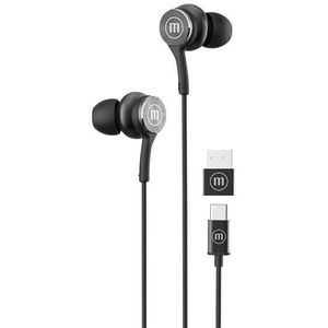 Maxell - XC1 - Koptelefoon - Zwart - Bedraad - In-ear