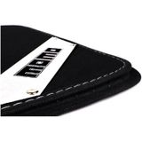 Auto-Fußmatte MOMO MOMLCM012BW Weiß Schwarz Universal