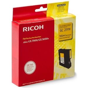 Ricoh GC-21YH inktcartridge geel hoge capaciteit (origineel)