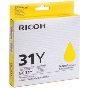 Ricoh GC-31Y gel inktcartridge geel (origineel)
