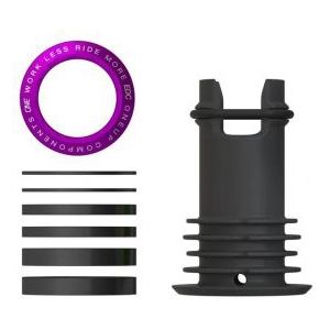 oneup top cap voor edc tool purple