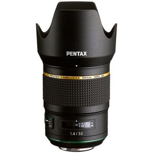 Pentax - HD FA 50mm / 1.4 SDM AW - Objectief - Zwart