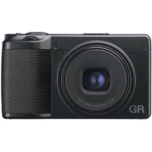 Ricoh GR IIIx compact camera Zwart