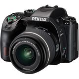 Pentax KF Zwart + 18-55 WR (18 - 55 mm, 24.24 Mpx, APS-C / DX), Camera, Zwart