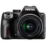 Pentax KF Zwart + 18-55 WR (18 - 55 mm, 24.24 Mpx, APS-C / DX), Camera, Zwart
