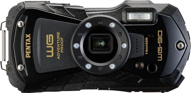 Pentax - WG-90 - Digitale Camera - Zwart - Robuust Ontwerp