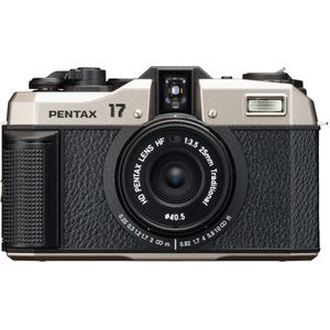 Pentax 17 - Analoge Fotocamera - Dark Silver